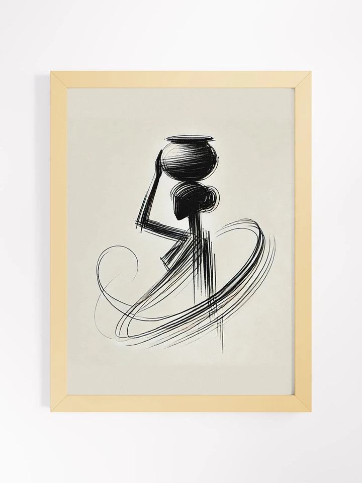 Graceful Pot Carrier - Framed Art product image (13)