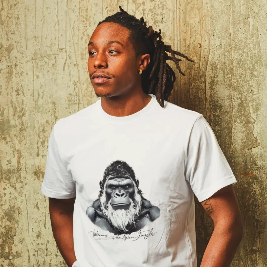 🌍🐾 African Elegance Meets Fierce Style 🦍✨
Our African Gorilla Inspired T-Shirt blends cultural heritage with modern design, ...